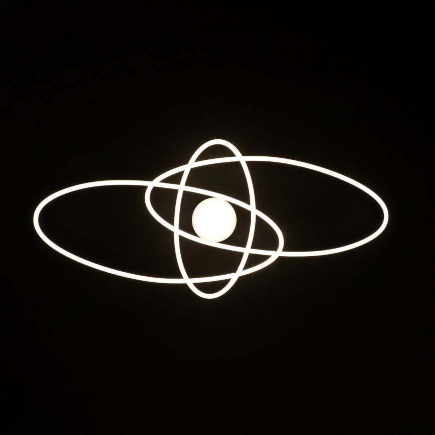 BRILAGI - LED-himmennettävä kattovalaisin APOLLO LED/58W/230V 3000-6500K 43,2x101,2 cm mattakromi + kaukosäädin