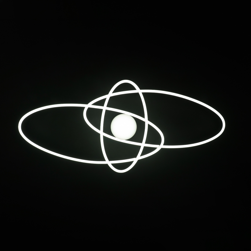 BRILAGI - LED-himmennettävä kattovalaisin APOLLO LED/58W/230V 3000-6500K 43,2x101,2 cm mattakromi + kaukosäädin