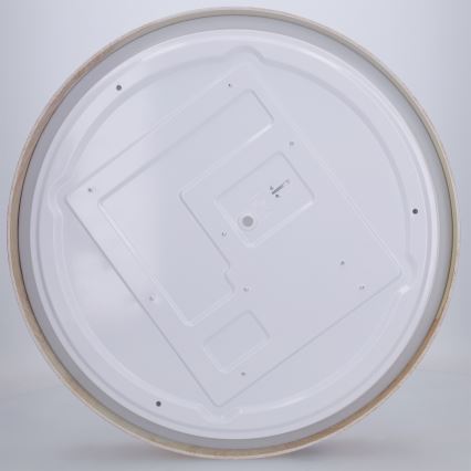 Brilagi - LED-himmennettävä kattovalaisin COCI LED/48W/230V 3000–6500K Ø 39 cm puukuvio/musta + kaukosäädin