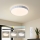 Brilagi - LED-himmennettävä kattovalaisin CORVO LED/54W/230V 3000-6000K valkoinen Ø 40 cm + kaukosäädin