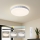 Brilagi - LED himmennettävä kattovalaisin CORVO LED/72W/230V 3000-6000K valkoinen halkaisija 50 cm + kaukosäädin