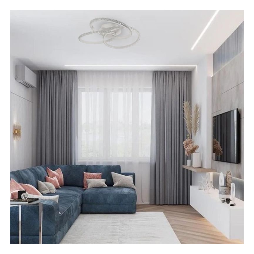 Brilagi - himmennettävä LED-kattovalaisin COSMOWAVE LED/70W/230V 3000-6500K + kaukosäädin