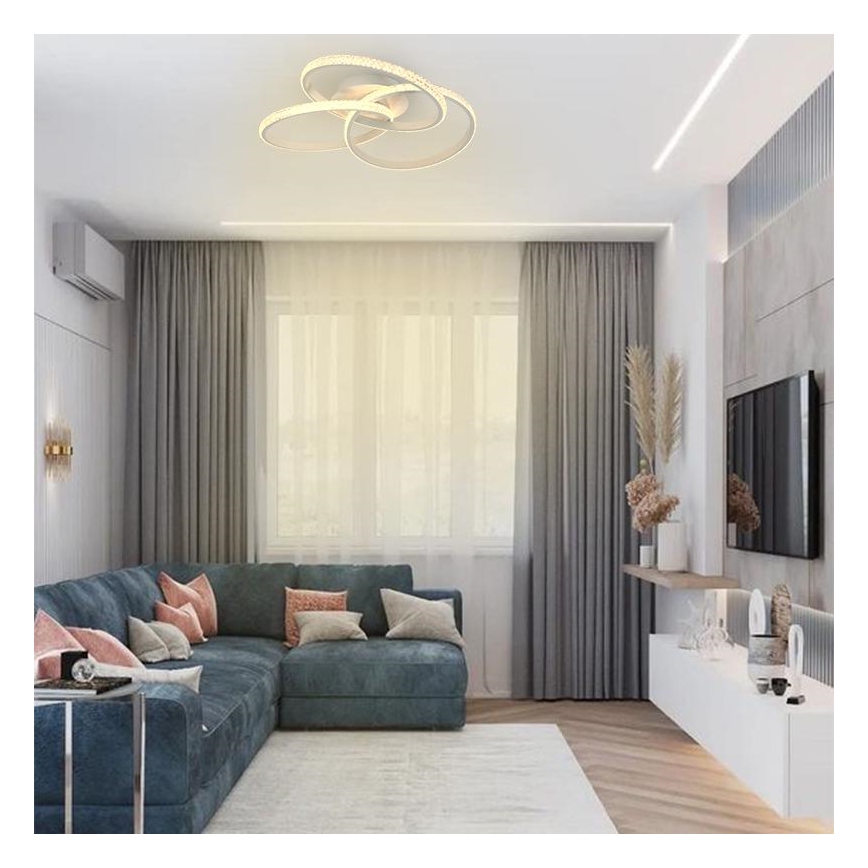 Brilagi - himmennettävä LED-kattovalaisin COSMOWAVE LED/70W/230V 3000-6500K + kaukosäädin