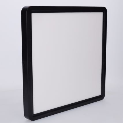 Brilagi - himmennettävä LED-kattovalaisin ESTELA SQUARE LED/36W/230V 3000-6500K 31x31 cm musta + kaukosäädin