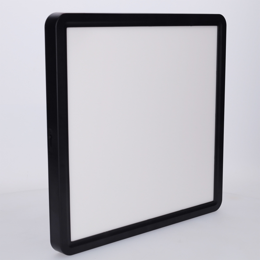 Brilagi - himmennettävä LED-kattovalaisin ESTELA SQUARE LED/36W/230V 3000-6500K 31x31 cm musta + kaukosäädin