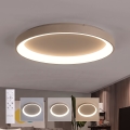 BRILAGI - LED Himmennettävä kattovalaisin FALCON II LED/108W/230V 3000-6500K pr. 80 cm beige + kaukosäädin