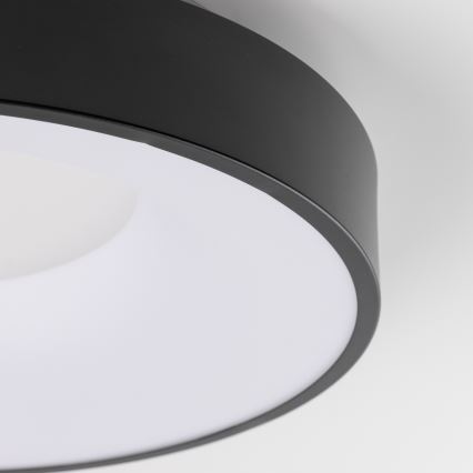 Brilagi - Himmennettävä LED-kattovalaisin FALCON II LED/67W/230V 3000-6500K halkaisija 40 cm musta + kaukosäädin