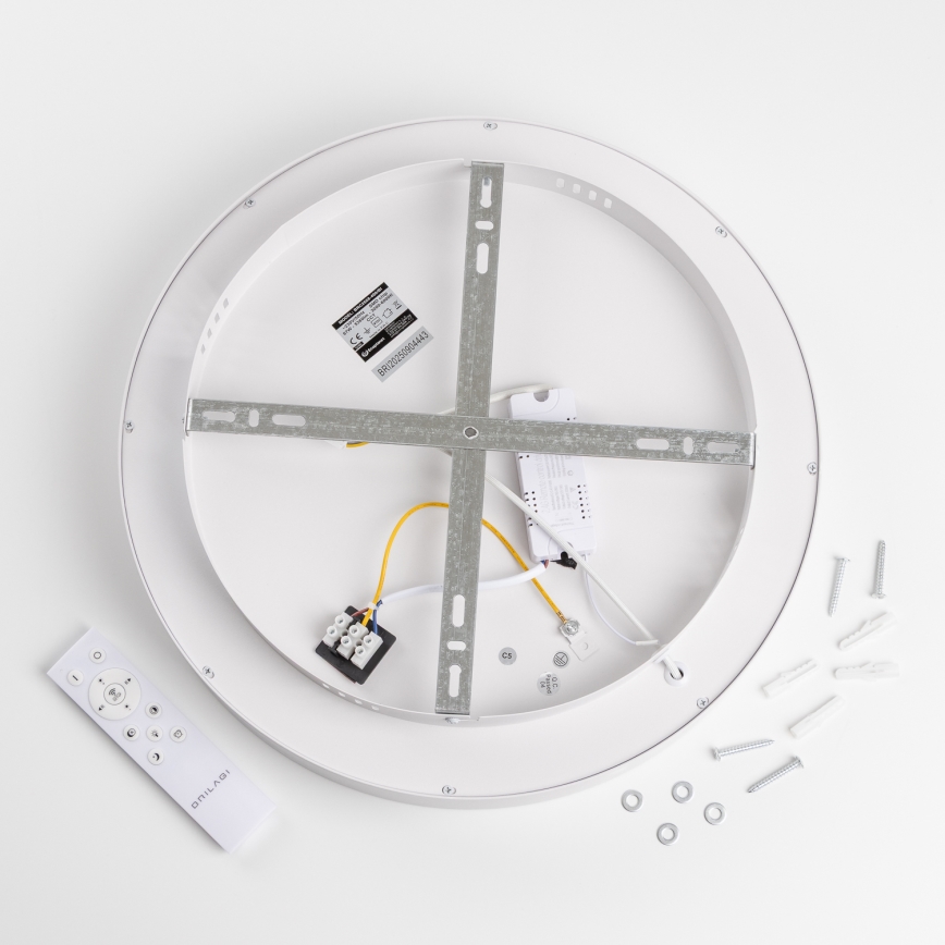 Brilagi - LED-himmennettävä kattovalaisin FALCON II LED/67W/230V 3000-6500K Ø 40 cm valkoinen + kaukosäädin