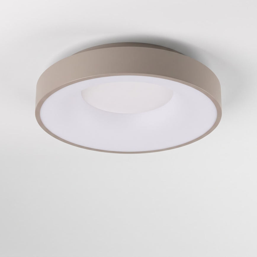 BRILAGI - LED Himmennettävä kattovalaisin FALCON II LED/67W/230V 3000-6500K halkaisija 40 cm valkoinen/beige + kaukosäädin