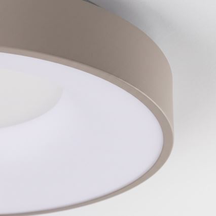 BRILAGI - LED Himmennettävä kattovalaisin FALCON II LED/67W/230V 3000-6500K halkaisija 40 cm valkoinen/beige + kaukosäädin