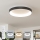 Brilagi - LED-himmennettävä kattovalaisin FALCON II LED/99W/230V 3000-6500K Ø 60 cm musta + kaukosäädin