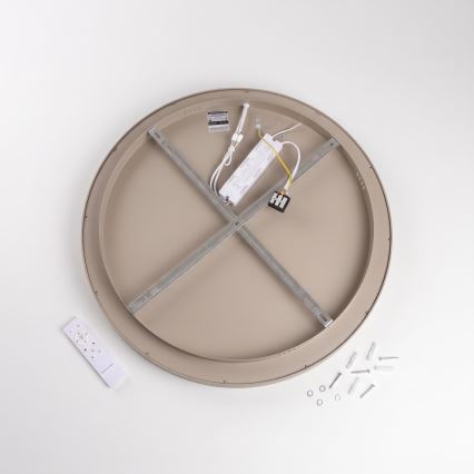 BRILAGI - LED Himennettävä kattovalaisin FALCON II LED/99W/230V 3000-6500K halkaisija 60 cm beige + kaukosäädin