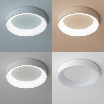 Brilagi - LED himmennettävä kattovalaisin FALCON LED/40W/230V 3000–6500K Ø 45 cm valkoinen + kaukosäädin