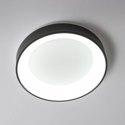 Brilagi - Himennettävä LED-kattovalaisin FALCON LED/80W/230V 3000-6500K halkaisija 60 cm musta + kaukosäädin