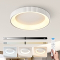 BRILAGI - LED Himmennettävä kattovalaisin FALCON MODERN LED/54W/230V 3000–6000K Ø 60 cm valkoinen + kaukosäädin