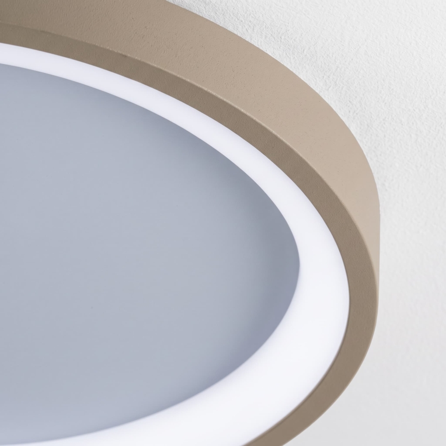 BRILAGI - Himmennettävä kattovalaisin FALCON SLIM LED/42W/230V 3000-6500K halkaisija 50 cm valkoinen/beige + kaukosäädin