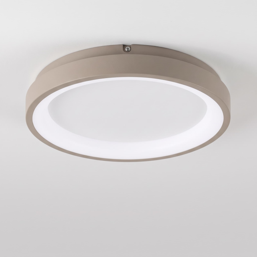BRILAGI - Himmennettävä kattovalaisin FALCON SLIM LED/42W/230V 3000-6500K halkaisija 50 cm valkoinen/beige + kaukosäädin