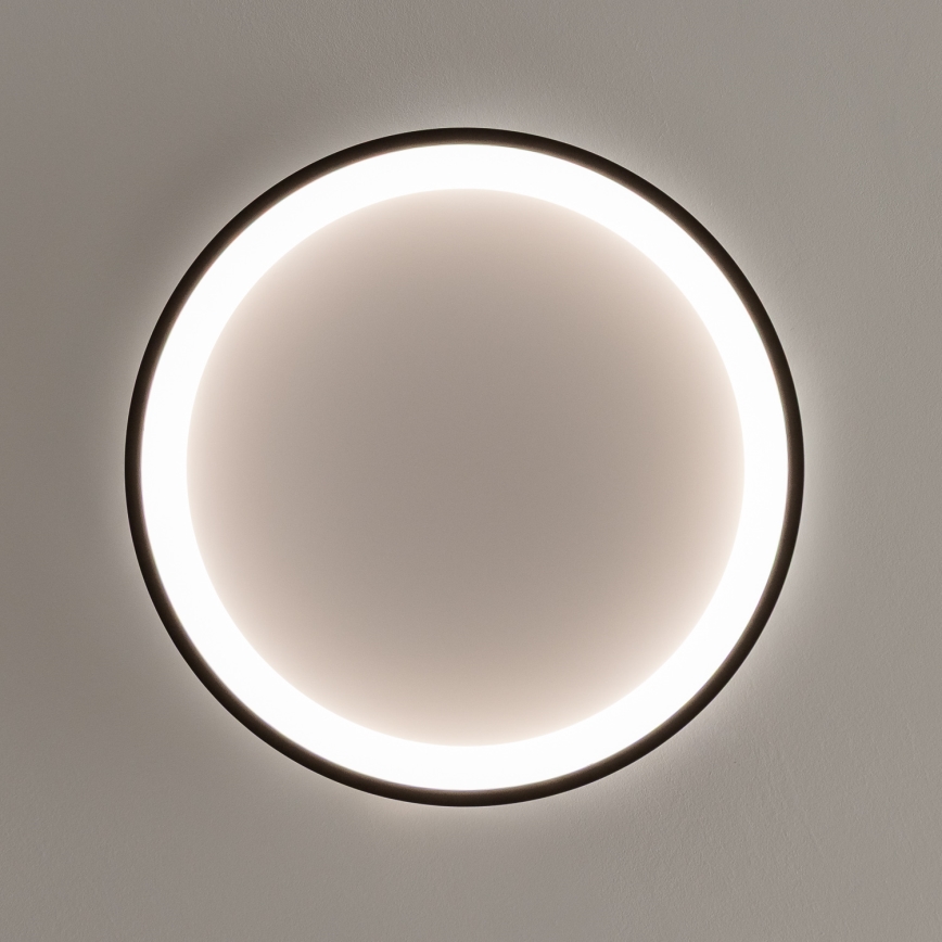 Brilagi - FALCON SLIM himmennettävä LED-kattovalaisin 42W 230V 3000–6500K Ø 50 cm musta + kaukosäädin