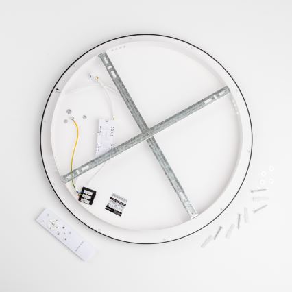 Brilagi - FALCON SLIM himmennettävä LED-kattovalaisin 42W 230V 3000–6500K Ø 50 cm musta + kaukosäädin