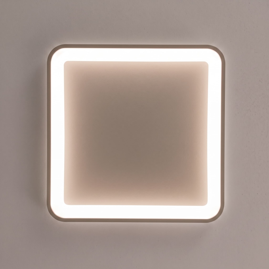 BRILAGI - Himmennettävä LED-kattovalaisin FALCON SLIM LED/50W/230V 3000-6500K 50x50 cm beige + kaukosäädin