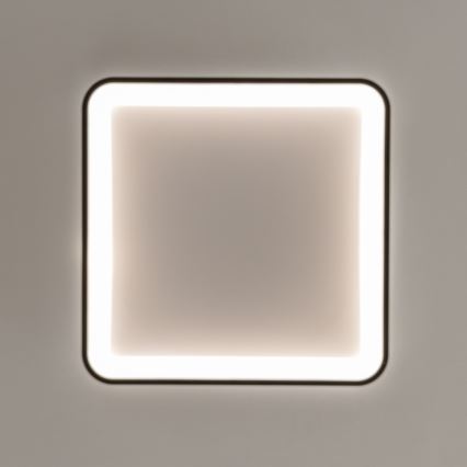 Brilagi - LED Himmennettävä kattovalaisin FALCON SLIM LED/50W/230V 3000-6500K 50x50 cm musta + kaukosäädin