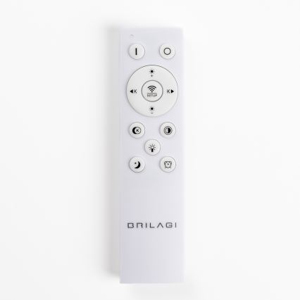 Brilagi - LED Himmennettävä kattovalaisin FALCON SLIM LED/50W/230V 3000-6500K 50x50 cm musta + kaukosäädin