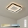 Brilagi - LED himmennettävä kattovalaisin FLARE LED/43W/230V 3000-6000K 39,5x45 cm valkoinen/musta + kaukosäädin