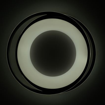 BRILAGI - himmennettävä LED-kattovalaisin FLARE LED/84W/230V 3000-6000K 47x51 cm musta + kaukosäädin