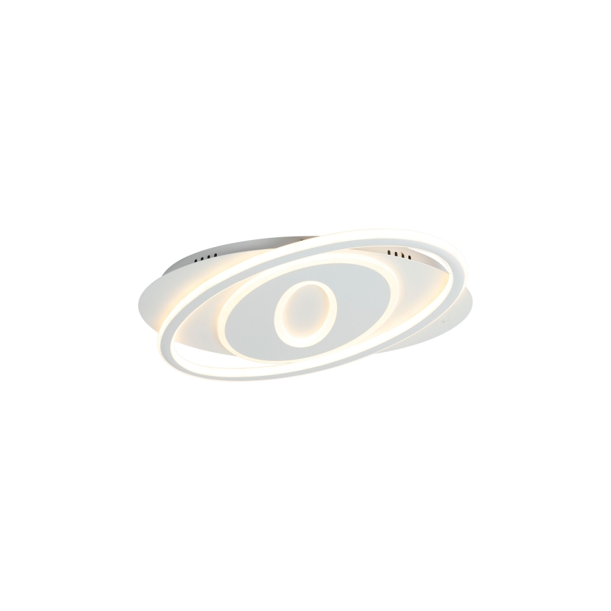 Brilagi - LED-himmennettävä kattovalaisin IRIS LED/78W/230V 3000-6000K 37x49 cm valkoinen + kaukosäädin