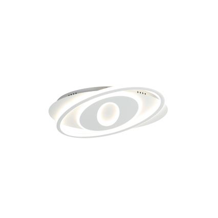Brilagi - LED-himmennettävä kattovalaisin IRIS LED/78W/230V 3000-6000K 37x49 cm valkoinen + kaukosäädin
