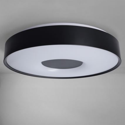 Brilagi - himmennettävä LED-kattovalaisin JAMIS LED/48W/230V 3000-6500K Ø 39 cm musta + kaukosäädin