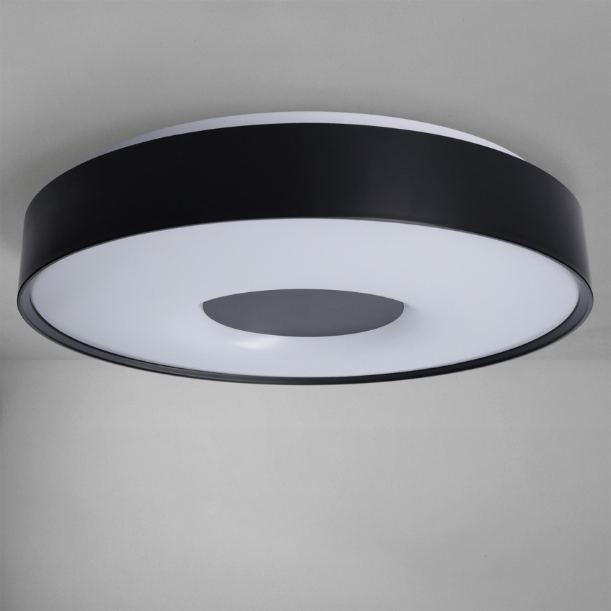 Brilagi - himmennettävä LED-kattovalaisin JAMIS LED/48W/230V 3000-6500K Ø 39 cm musta + kaukosäädin