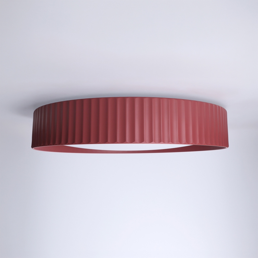 Brilagi - LUCIA himmennettävä LED-kattovalaisin LED/48W/230V 3000-6500K halkaisija 41 cm punainen + kaukosäädin