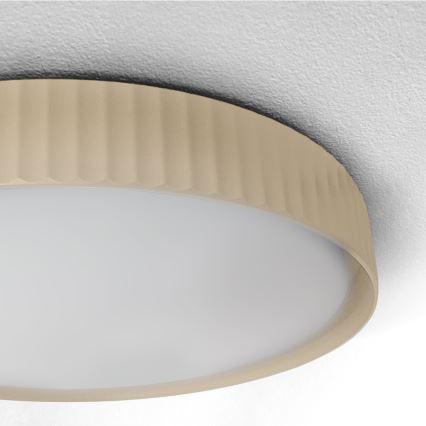 Brilagi - LUCIA himmennettävä LED-kattovalaisin LED/48W/230V 3000-6500K halkaisija 41 cm beige + kaukosäädin