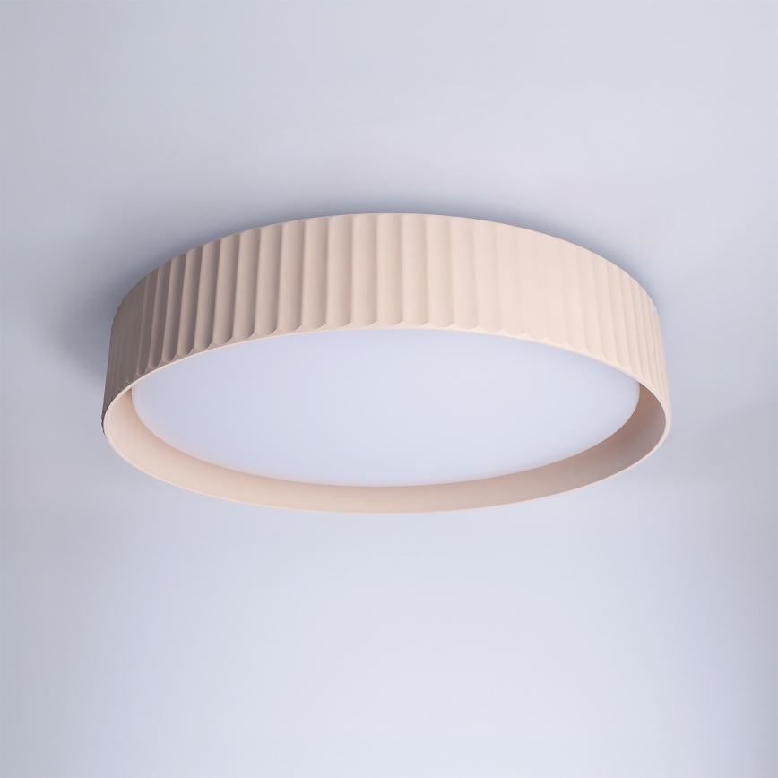 Brilagi - LUCIA himmennettävä LED-kattovalaisin LED/48W/230V 3000-6500K halkaisija 41 cm beige + kaukosäädin