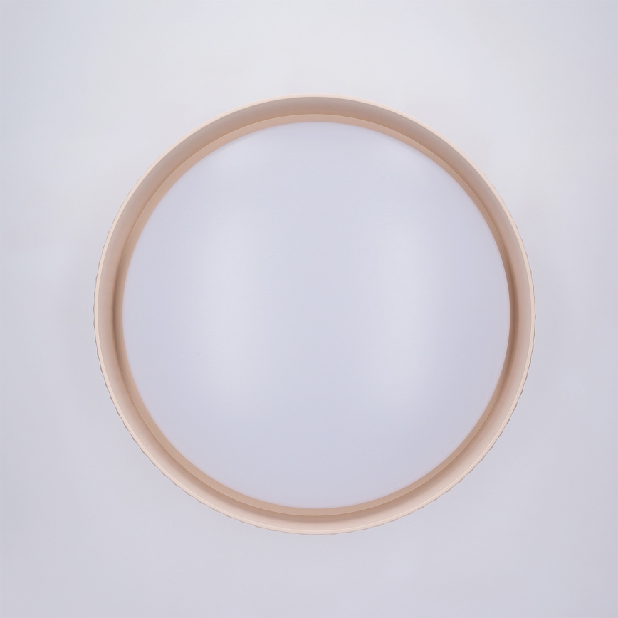 Brilagi - LUCIA himmennettävä LED-kattovalaisin LED/48W/230V 3000-6500K halkaisija 41 cm beige + kaukosäädin