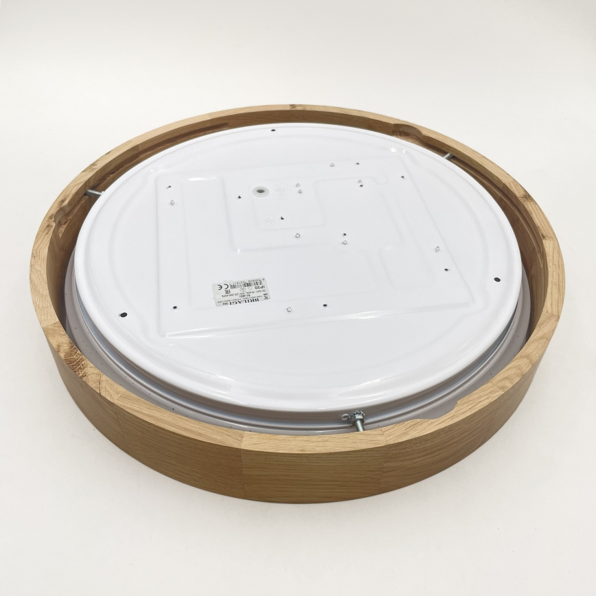 Brilagi - Himmennettävä LED-kattovalaisin MANAROLA SMART STARS LED/24W/230V 3000-6000K Wi-Fi Tuya Beacon Ø 41 cm tammi + kaukosäädin