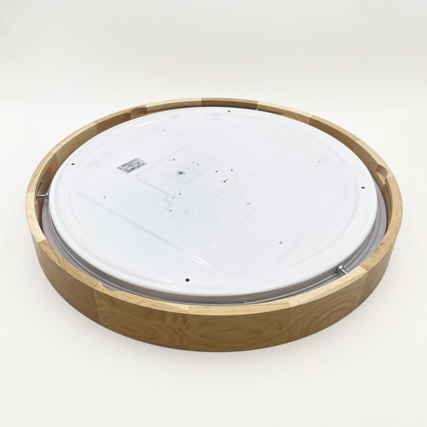 Brilagi - LED-himmennettävä kattovalaisin MANAROLA SMART LED/36W/230V 3000-6000K Wi-Fi Tuya Beacon halkaisija 51 cm tammi + kaukosäädin