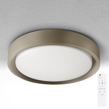 Brilagi - LED-himmennettävä kattovalaisin MATTEO LED/48W/230V 3000-6500K Ø 41 cm taupe + kaukosäädin