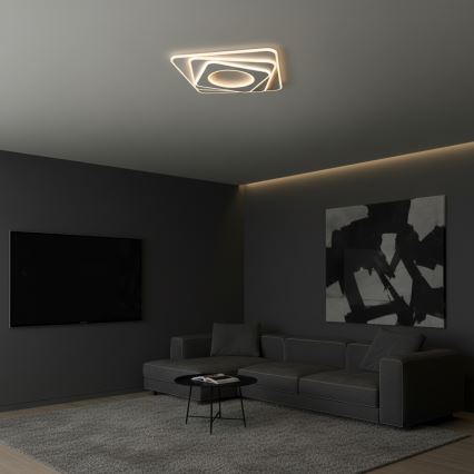 Brilagi - Himmennettävä LED-kattovalaisin MODERN LED/100W/230V 3000-6000K 48x48 cm + kaukosäädin