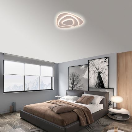 Brilagi - LED-himmennettävä kattovalaisin MODERNI LED/58 W/230 V 3000–6000 K 47 x 48,5 cm + kaukosäädin