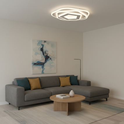 BRILAGI - LED himmennettävä kattovalaisin MODERN LED/64W/230V 3000-6000K pr. 40 cm + kaukosäädin