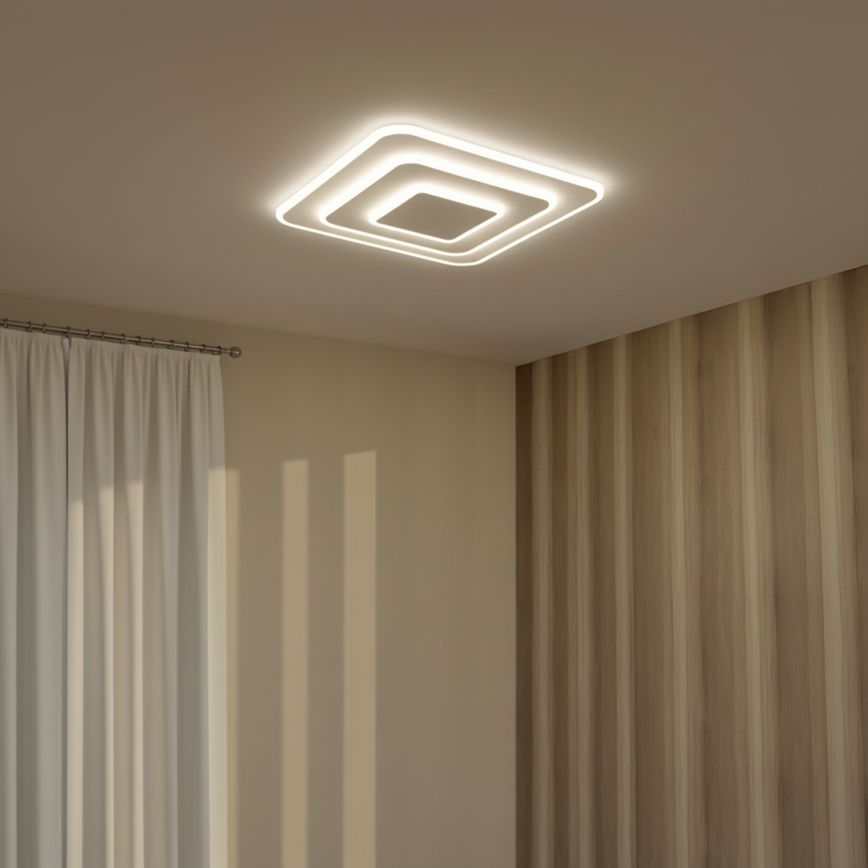 Brilagi - himmennettävä LED-kattovalaisin MODERN LED/72W/230V 3000-6000K 46,6x46,6 cm + kaukosäädin