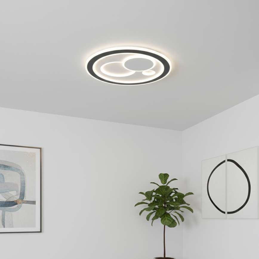 Brilagi - LED-himmennettävä kattovalaisin MODERN LED/89W/230V 3000-6000K Ø 47 cm + kaukosäädin