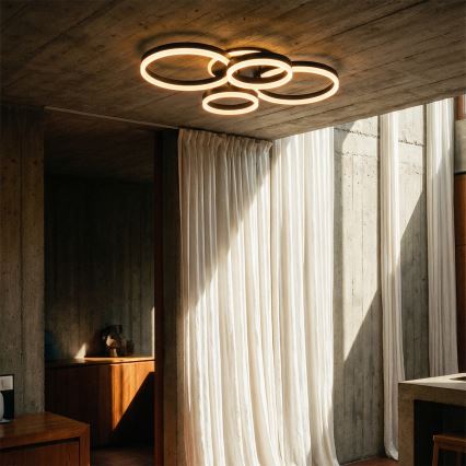 Brilagi - himmennettävä LED-kattovalaisin ORBITS LED/49W/230V 3000-6000K + kaukosäädin