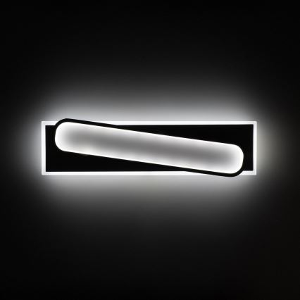 BRILAGI - Himmennettävä LED-kattovalaisin OUTLINE LED/52W/230V 3000-6000K 15x60 cm valkoinen/musta + kaukosäädin