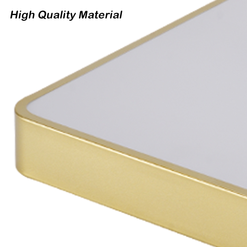 Brilagi - LED himmennettävä kattovalaisin POOL LED/36W/230V 3000-6000K 40x40 cm kullanvärinen + kaukosäädin