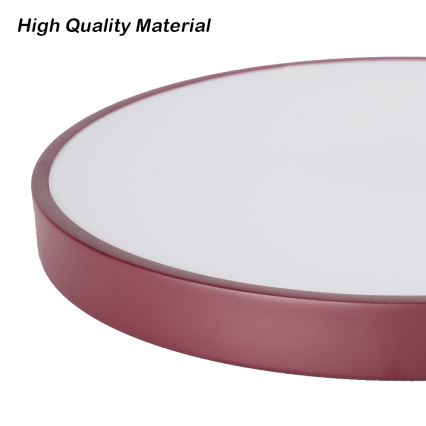 Brilagi - LED himmennettävä kattovalaisin POOL LED/48W/230V 3000-6000K halkaisija 40 cm burgundinpunainen + kaukosäädin