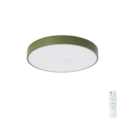 Brilagi - Himmennettävä LED-kattovalaisin POOL LED/48W/230V 3000-6000K Ø 40 cm vihreä + kaukosäädin