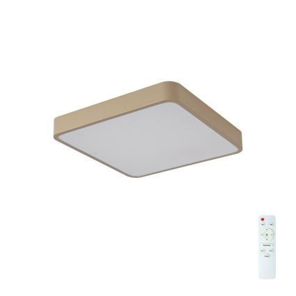 Brilagi - LED himmennettävä kattovalaisin POOL LED/48W/230V 3000-6000K 50x50 cm beige + kaukosäädin